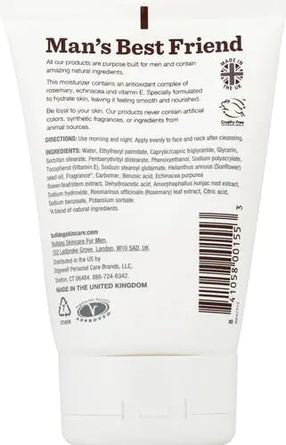 BULLDOG Men's Skincare moisturizer