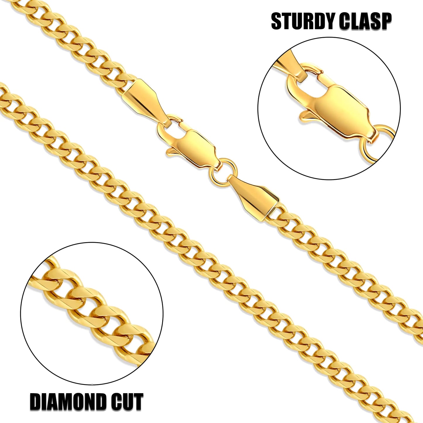 Gold Plated Chains For Men