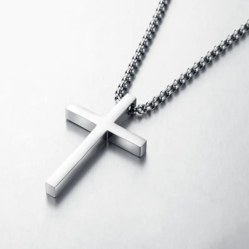 Stainless Steel Cross Necklace