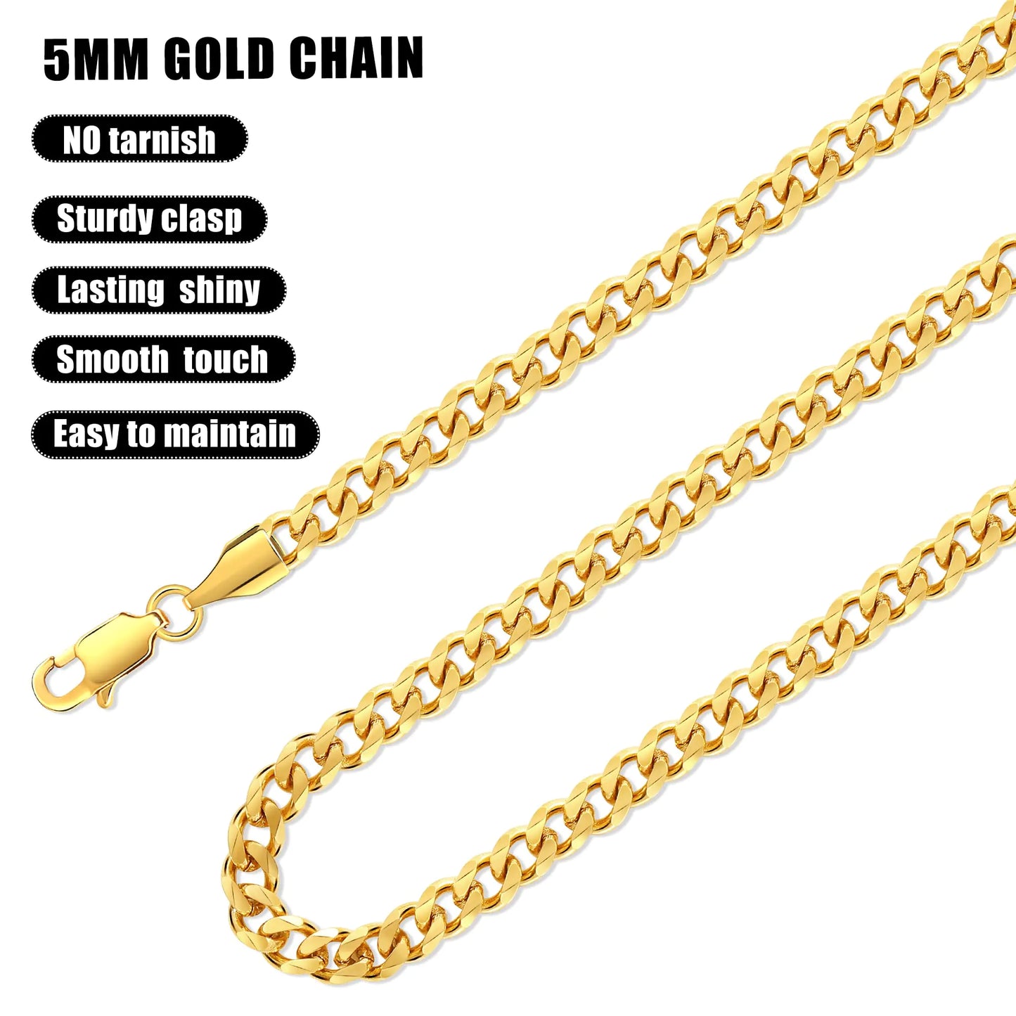 Gold Plated Chains For Men